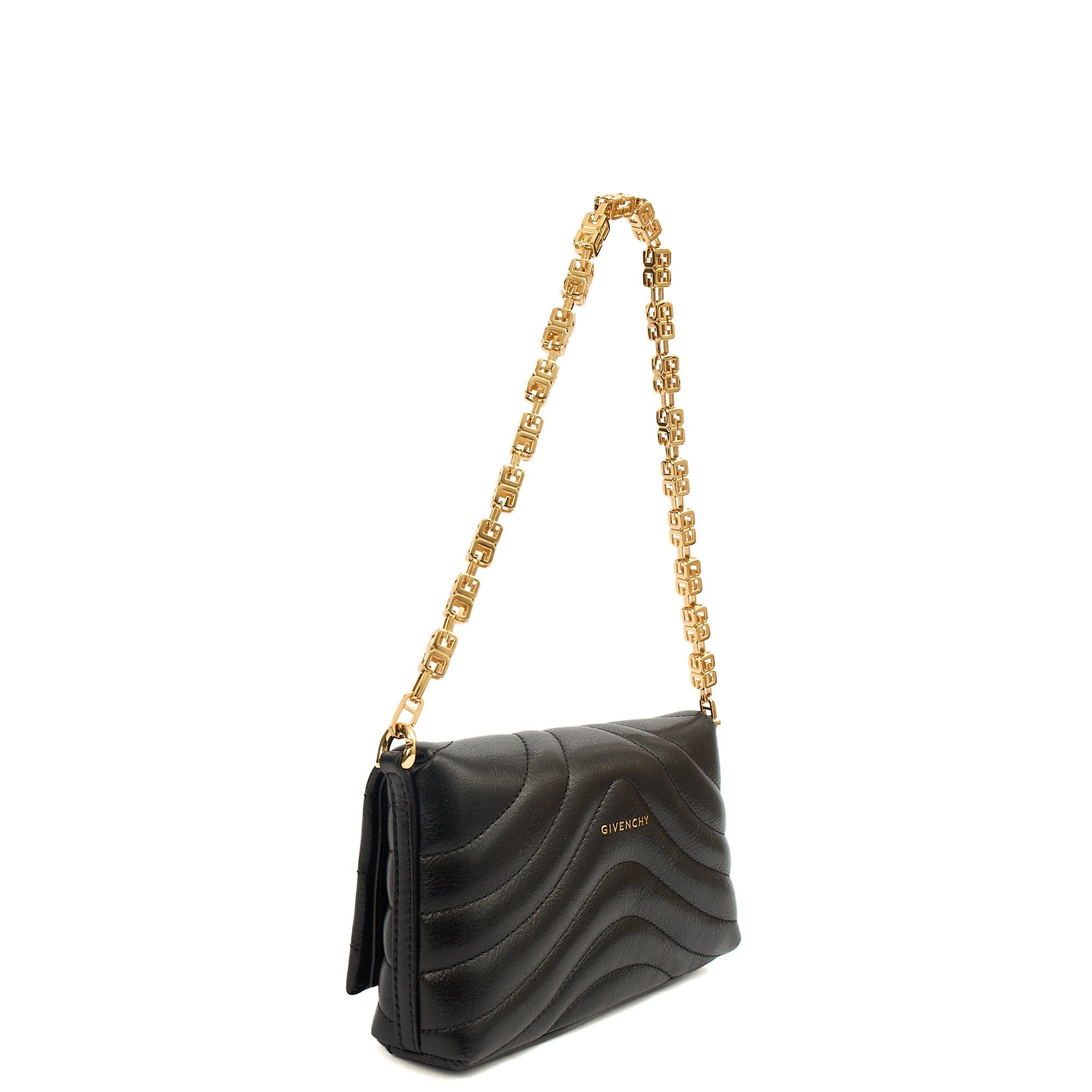 Givenchy Mini Bag 4G - Small in Black, Leather — Side View