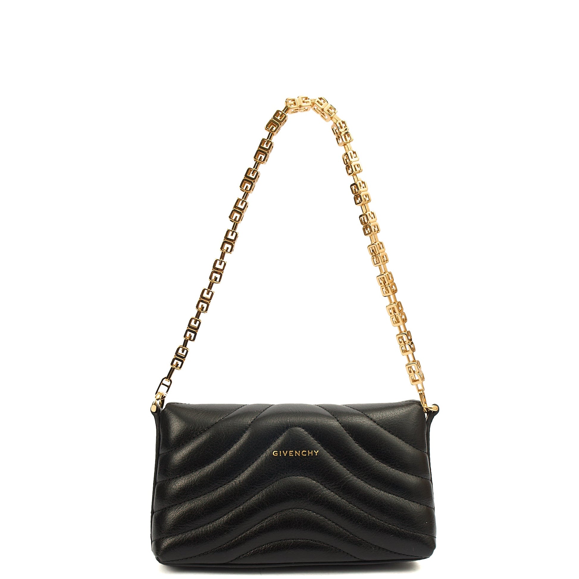 Givenchy Mini Bag 4G - Small in Black, Leather — Back View