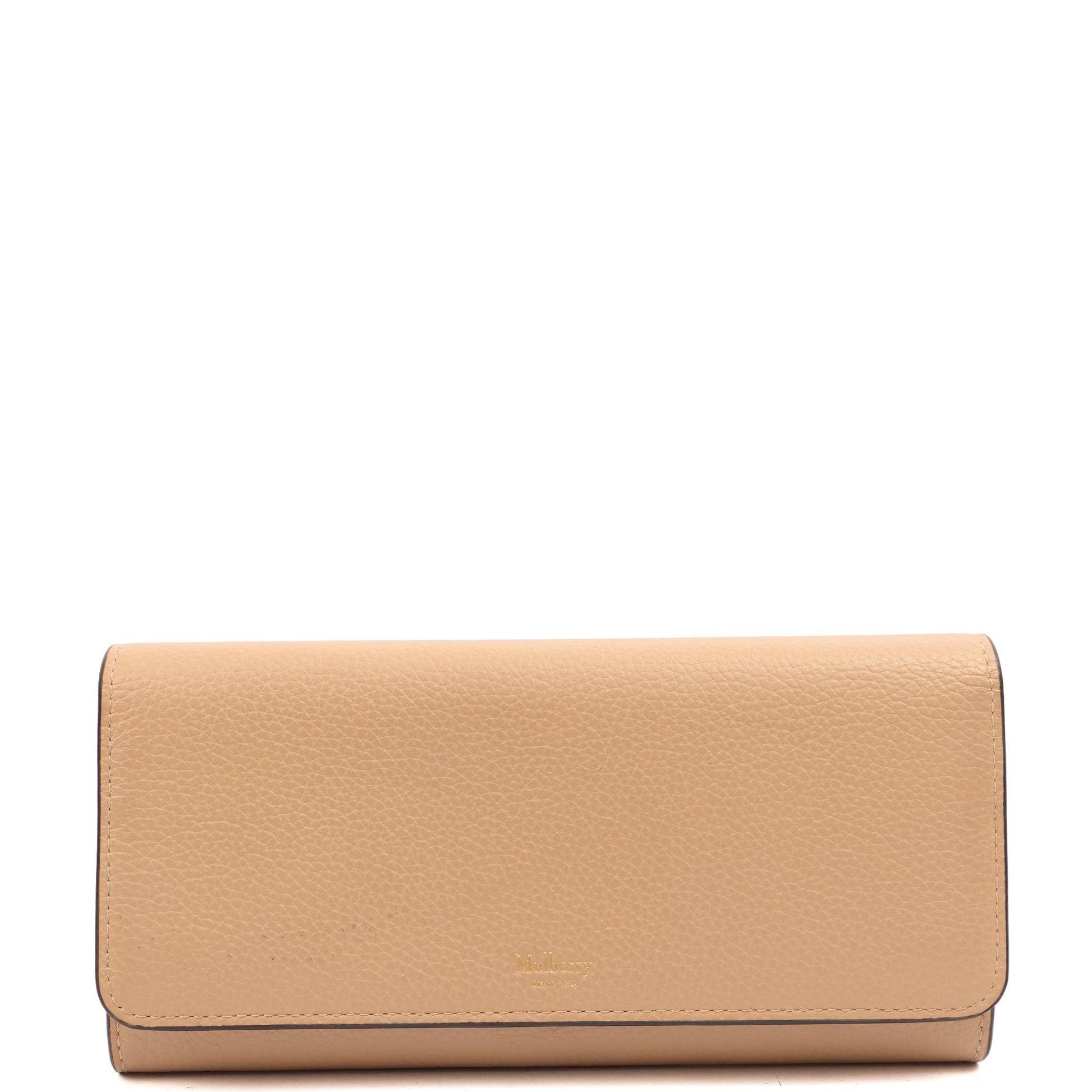 Mulberry Purse Wallet in Rose Water, Leather — Front View