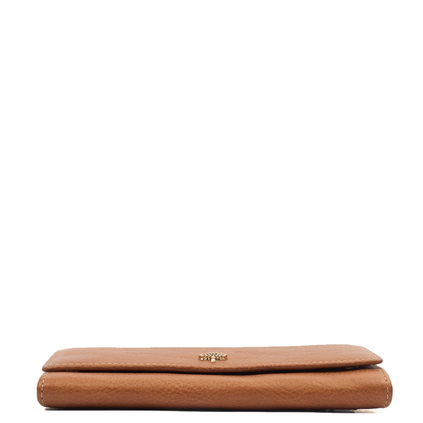 Mulberry Purse Wallet in Oak, Leather — Detail View