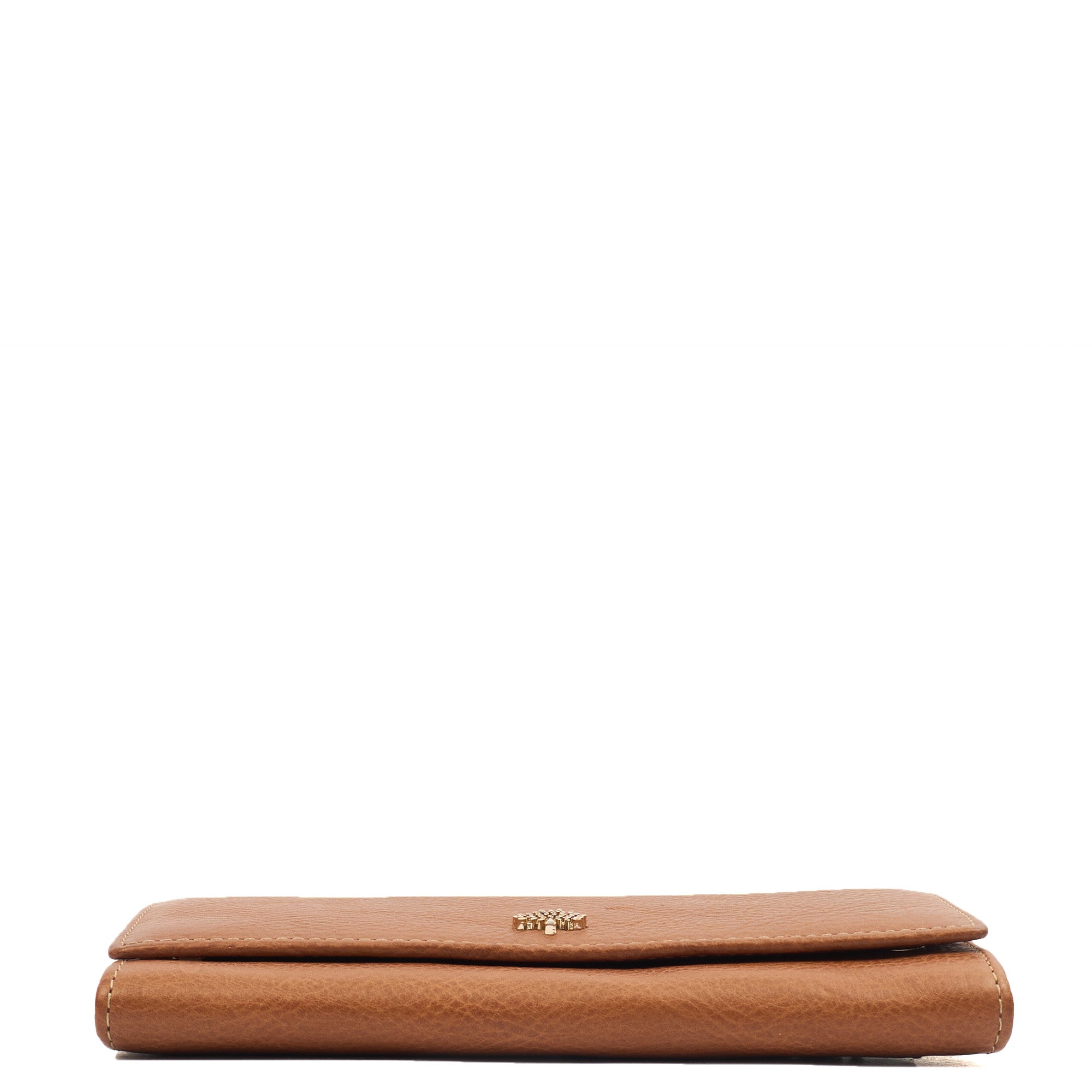 Mulberry Purse Wallet in Oak, Leather — Detail View