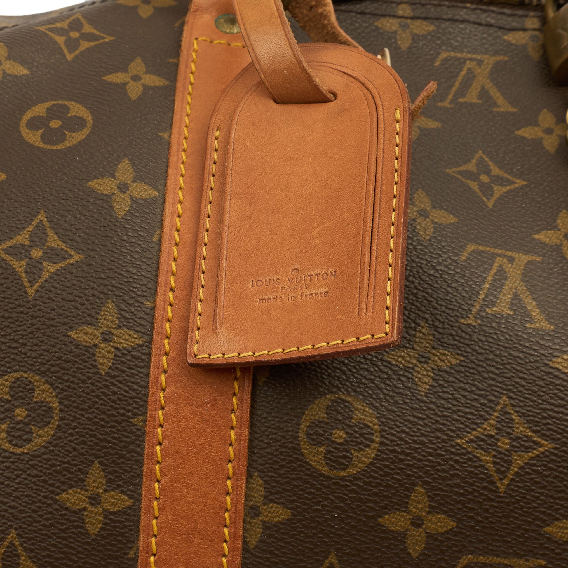 Louis Vuitton Soft Sided Keepall 60 in Monogram, Canvas — Lifestyle View