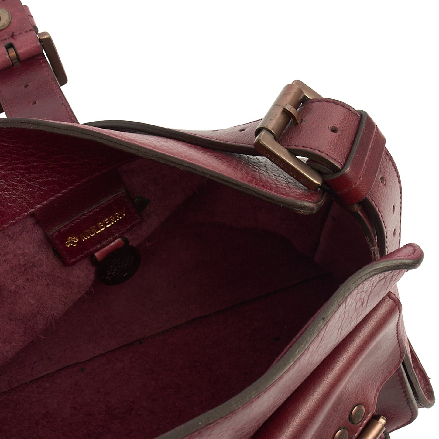 Mulberry Shoulder Bag Blenheim in Red, Calfskin Leather — Alternate View 11