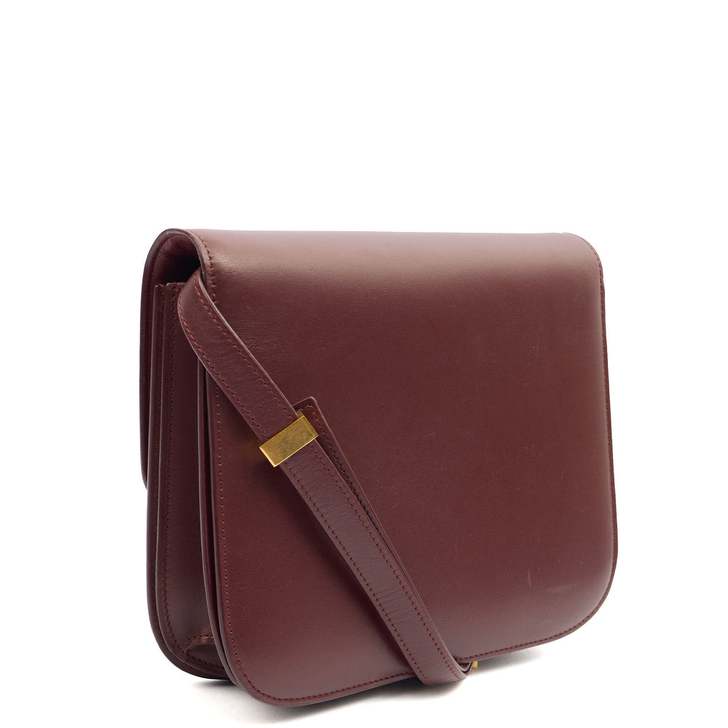 Celine Shoulder Bag Box Bag - Teen in Red, Leather — Alternate View 14