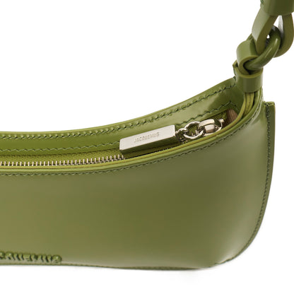Jacquemus Shoulder Bag Le Bisou Ceinture in Green, Leather — Alternate View 13