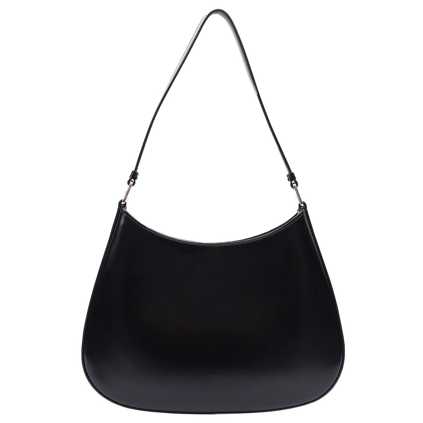 Prada Cross Body Cleo Shoulder Bag in Black, Patent Leather — Alternate View 15