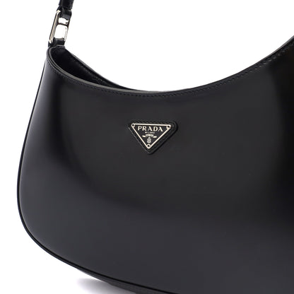 Prada Cross Body Cleo Shoulder Bag in Black, Patent Leather — Alternate View 12
