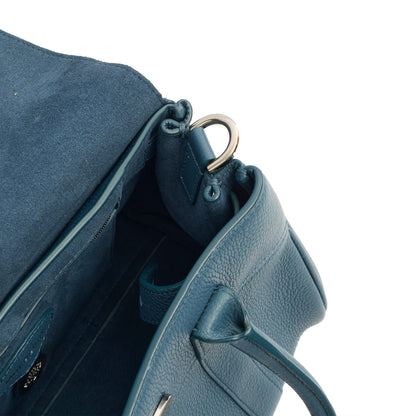 Mulberry Cross Body Bayswater with Strap- Small in Steel Blue, Leather — Alternate View 11