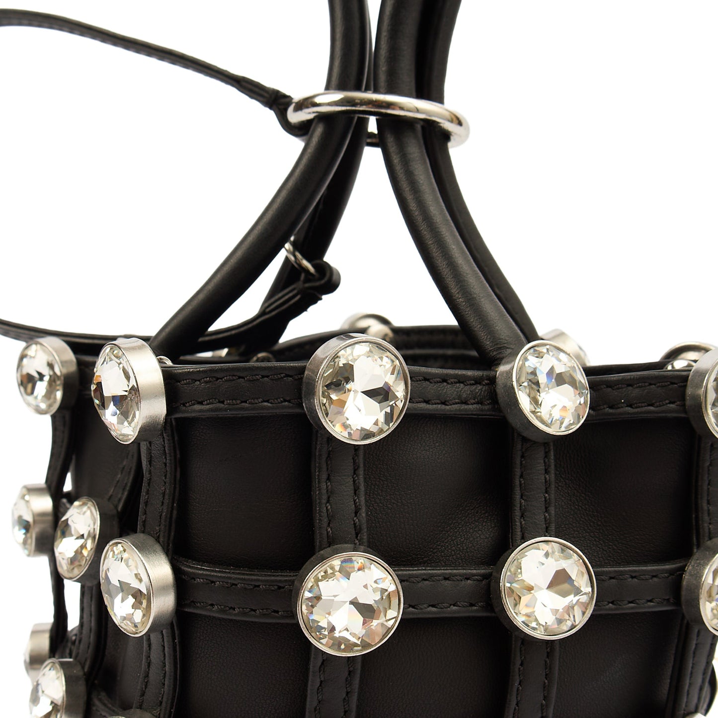 Alexander Wang Bucket Bag Tote in Black, Leather — Lifestyle View