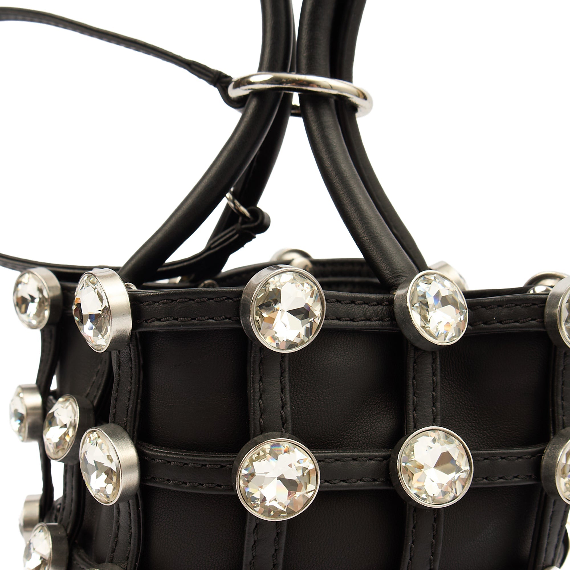 Alexander Wang Bucket Bag Tote in Black, Leather — Lifestyle View