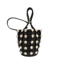 Alexander Wang Bucket Bag Tote in Black, Leather — Front View