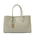 Aspinal of London Tote London Tote- Large in Blue, Leather — Front View