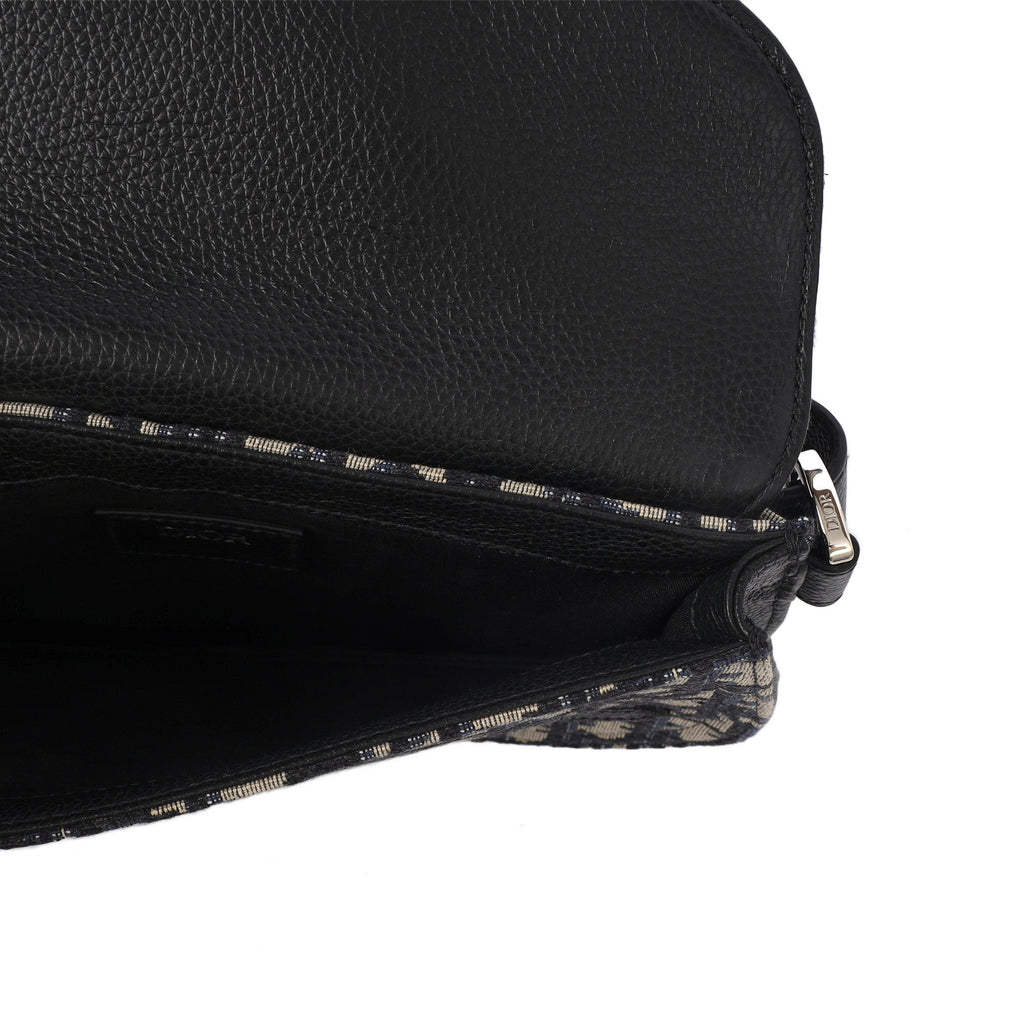 Christian Dior Cross Body Homme - Saddle Bag in Blue, Fabric — Alternate View 7