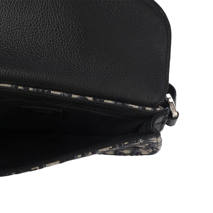 Christian Dior Cross Body Homme - Saddle Bag in Blue, Fabric — Alternate View 7