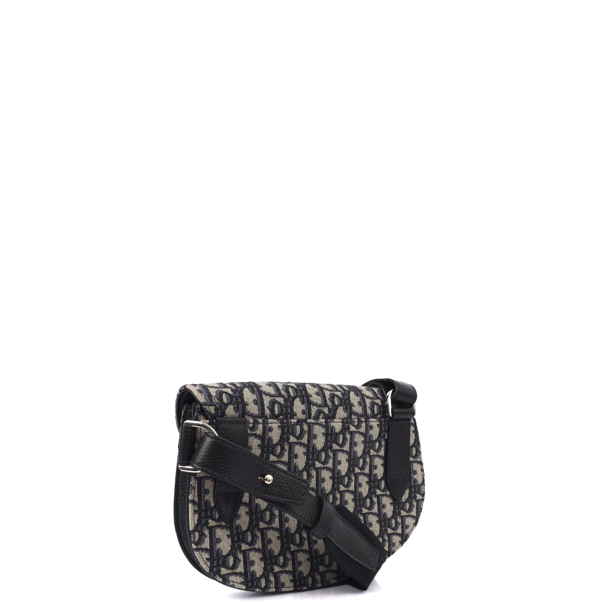 Christian Dior Cross Body Homme - Saddle Bag in Blue, Fabric — Alternate View 9