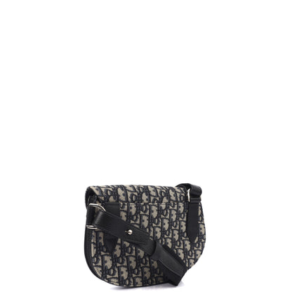 Christian Dior Cross Body Homme - Saddle Bag in Blue, Fabric — Alternate View 9