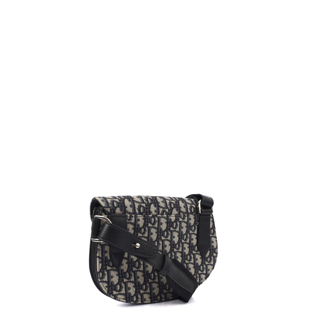 Christian Dior Cross Body Homme - Saddle Bag in Blue, Fabric — Alternate View 16