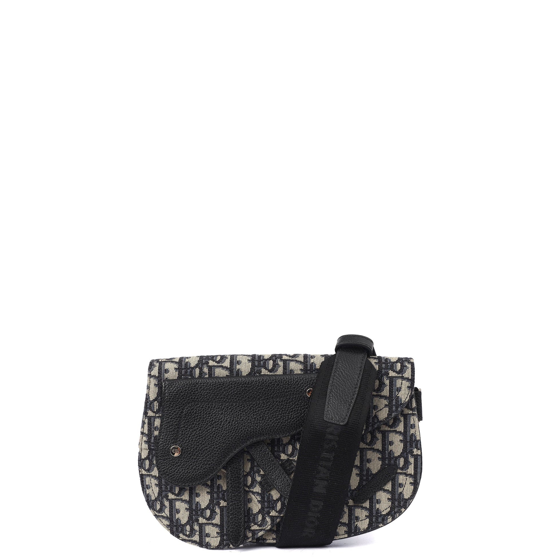 Christian Dior Cross Body Homme - Saddle Bag in Blue, Fabric — Alternate View 15