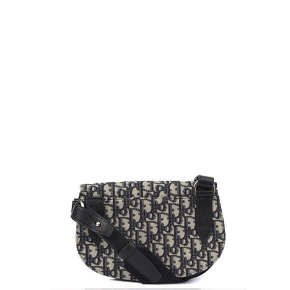 Christian Dior Cross Body Homme - Saddle Bag in Blue, Fabric — Alternate View 17