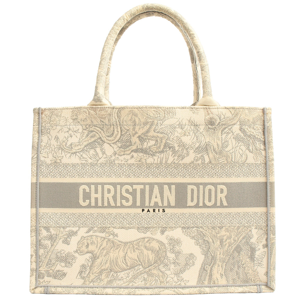 Christian Dior Tote Book Tote - Small in Blue, Dior Oblique Embroidery — Alternate View 8