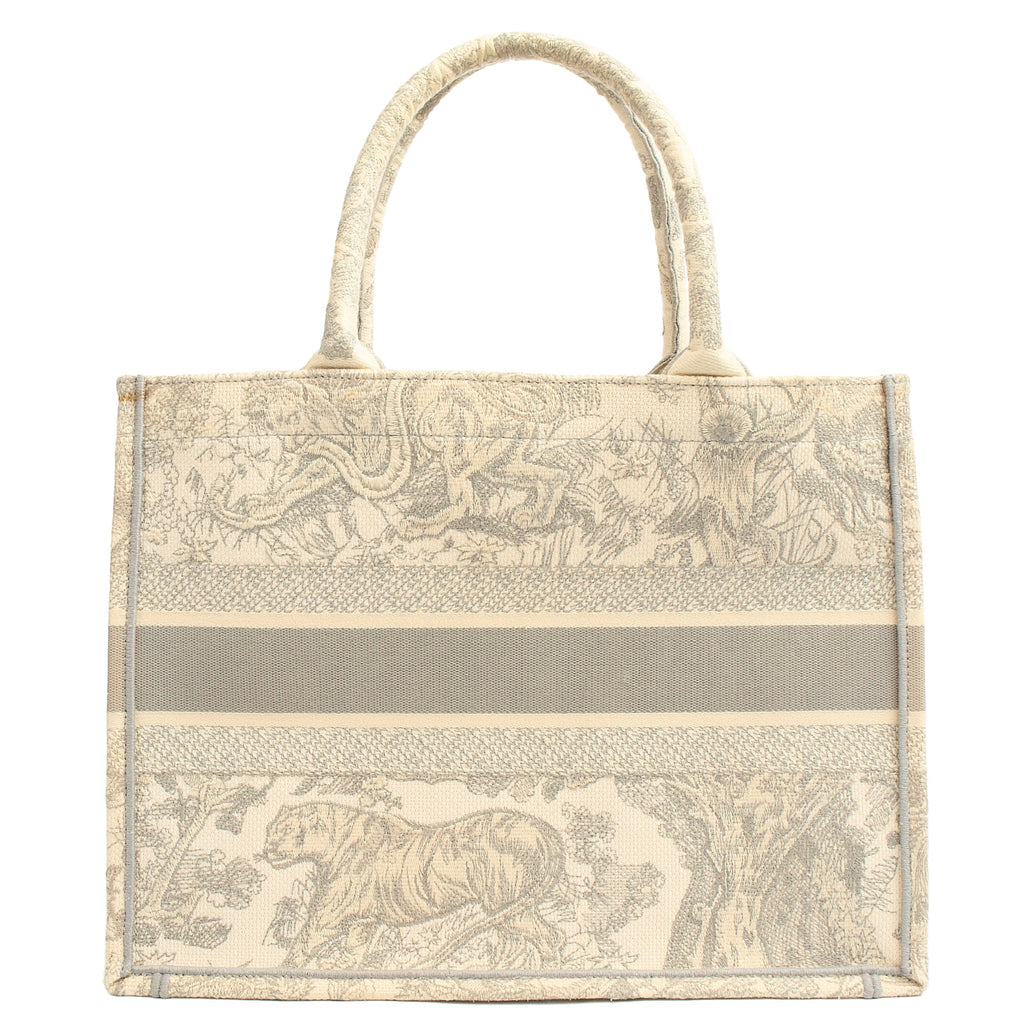 Christian Dior Tote Book Tote - Small in Blue, Dior Oblique Embroidery — Alternate View 10