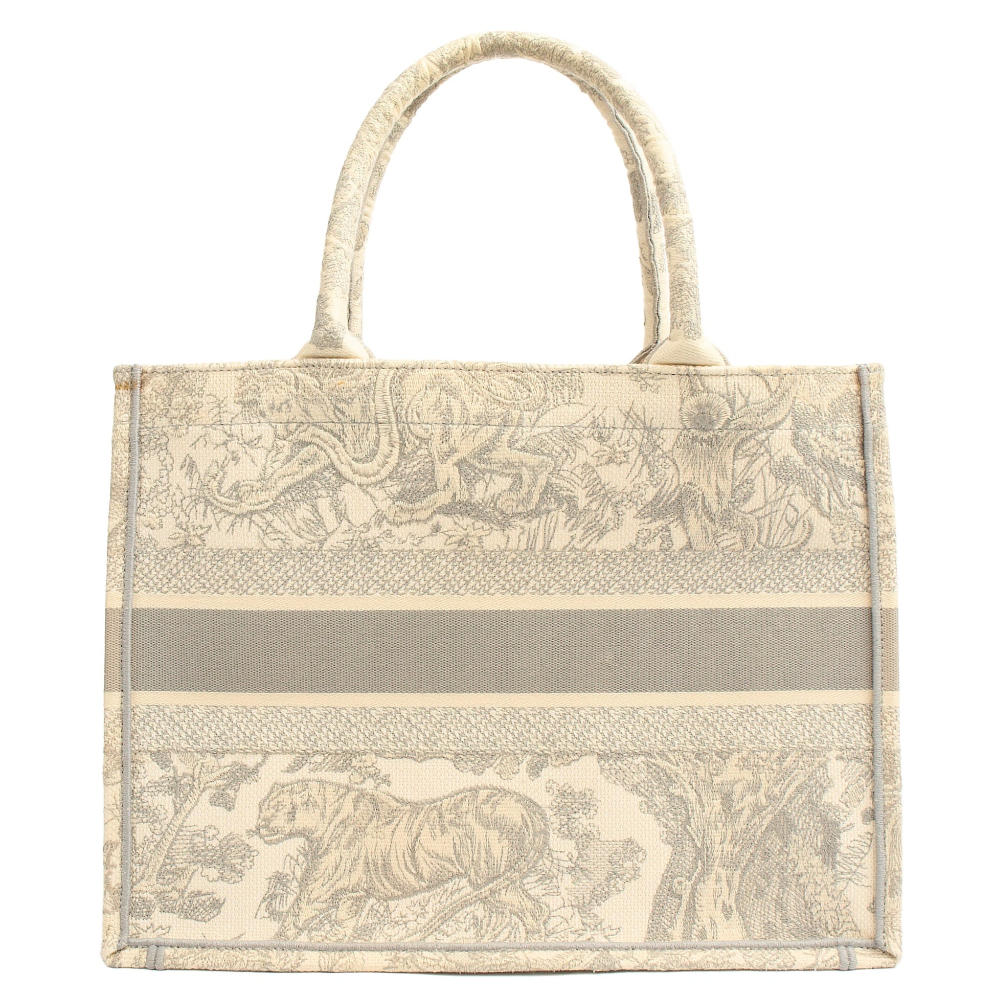 Christian Dior Tote Book Tote - Small in Blue, Dior Oblique Embroidery — Alternate View 10