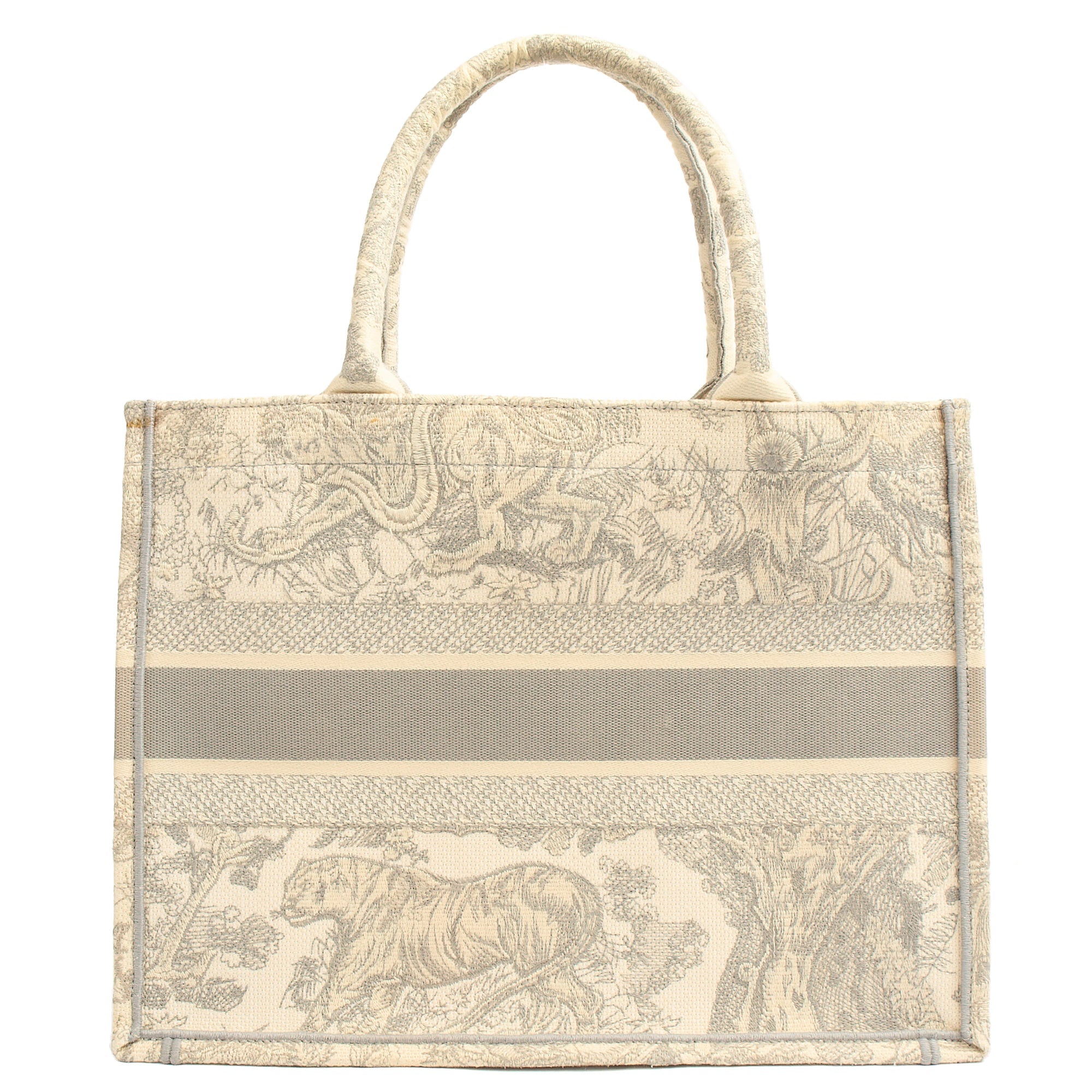 Christian Dior Tote Book Tote - Small in Blue, Dior Oblique Embroidery — Alternate View 10