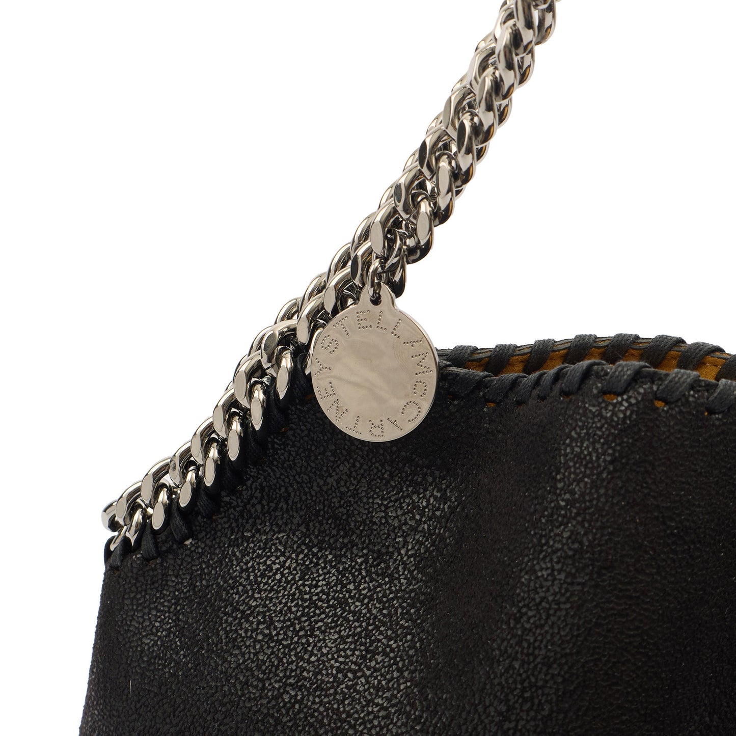 Stella McCartney Tote Falabella Tote in Black, Velvet — Lifestyle View