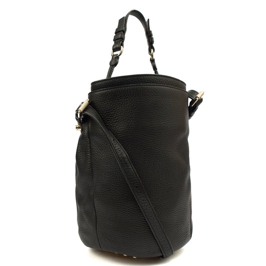 Alexander Wang Bucket Bag Diego Bucket Bag in Black, Leather — Side View