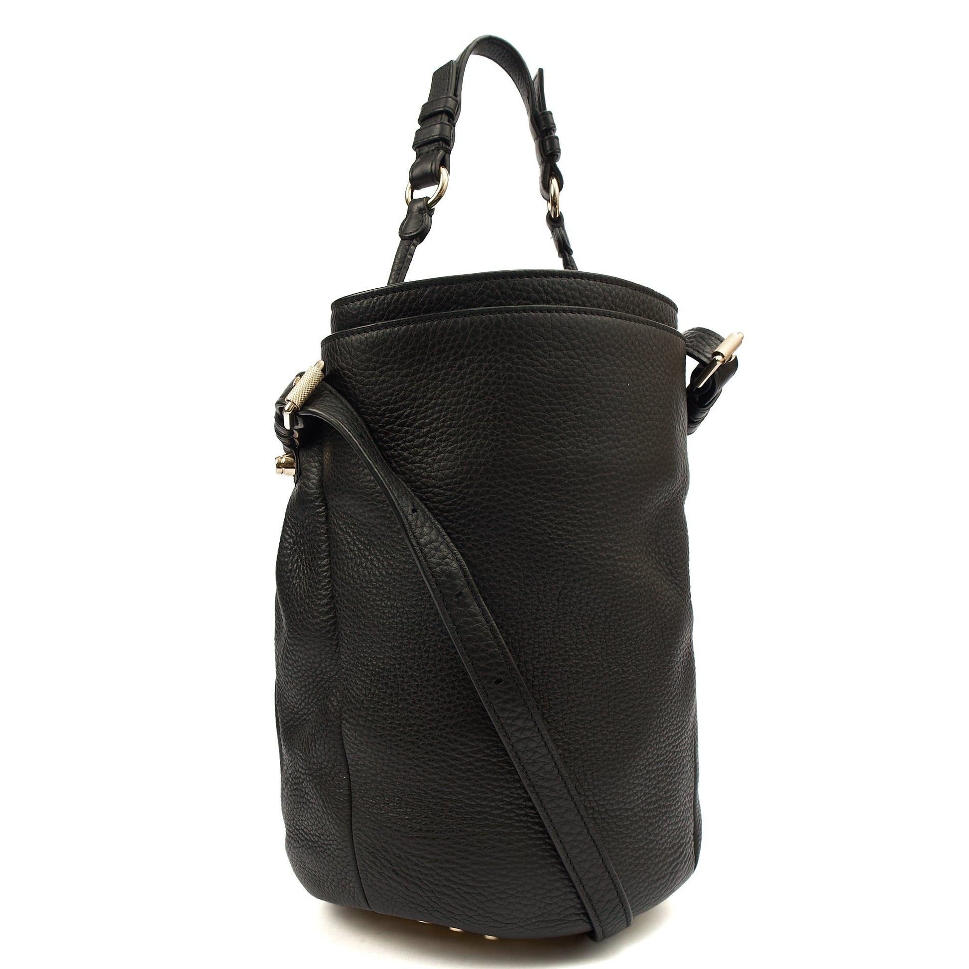 Alexander Wang Bucket Bag Diego Bucket Bag in Black, Leather — Alternate View 8