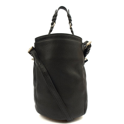 Alexander Wang Bucket Bag Diego Bucket Bag in Black, Leather — Back View