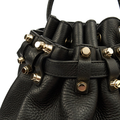 Alexander Wang Bucket Bag Diego Bucket Bag in Black, Leather — Lifestyle View