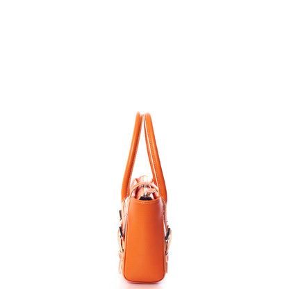 Loewe Vintage Shoulder Bag in Orange, Leather — Alternate View 19