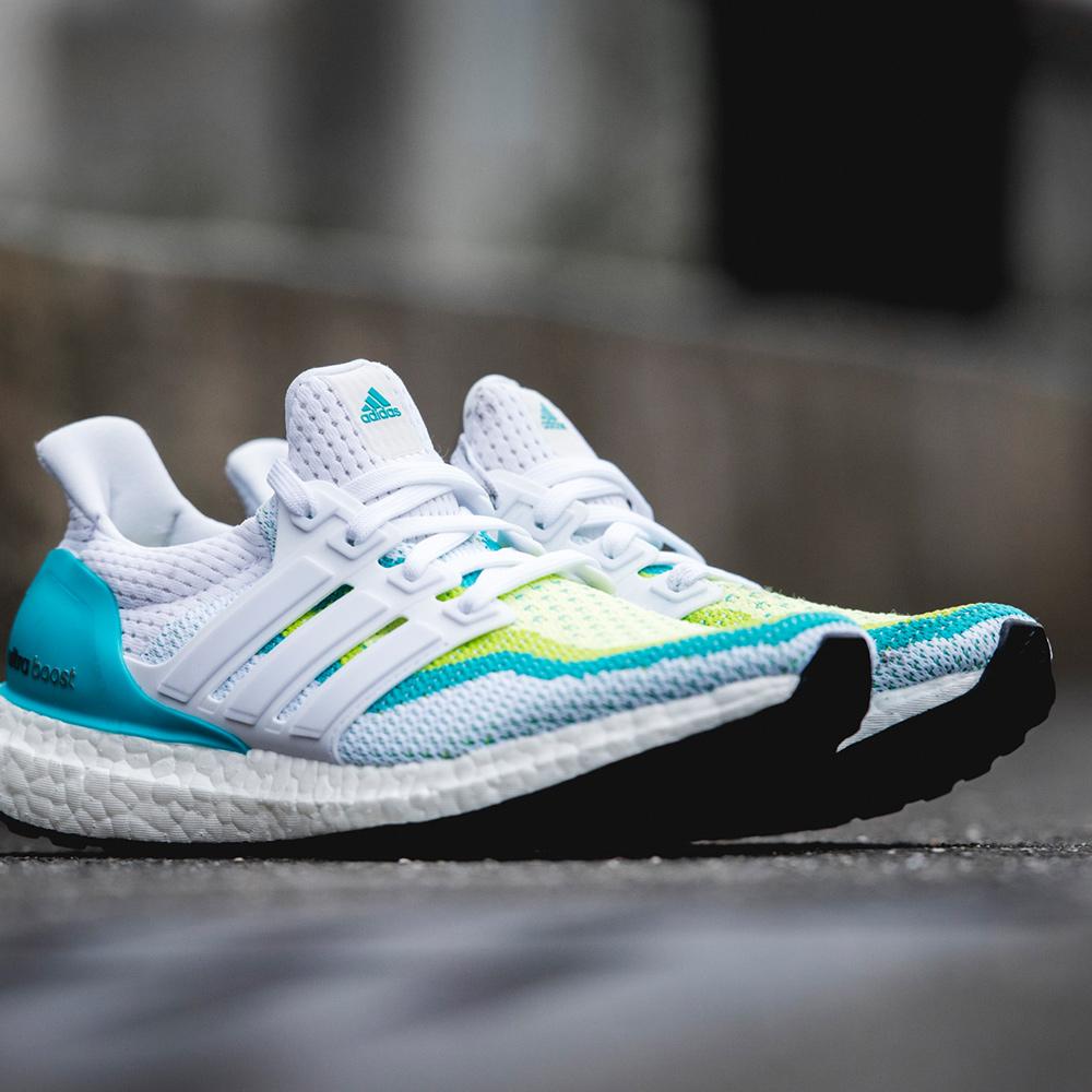 ADIDAS ULTRA BOOST - Halo-White-Semi Solar Slime — UK 3.5 | EU 36 | US 4 — Alternate View 9