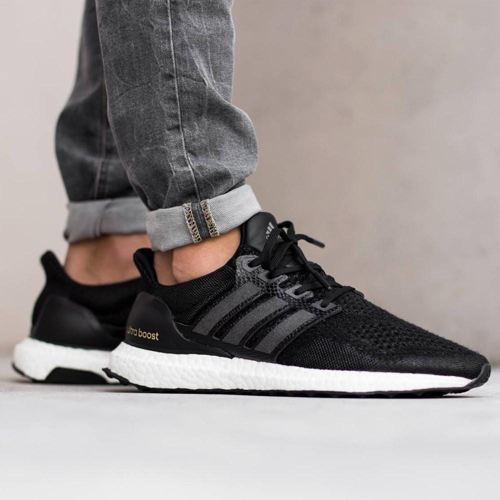 adidas Consortium Ultra Boost J&D Core Black — UK 3.5 | EU 36 | US 4 — Detail View