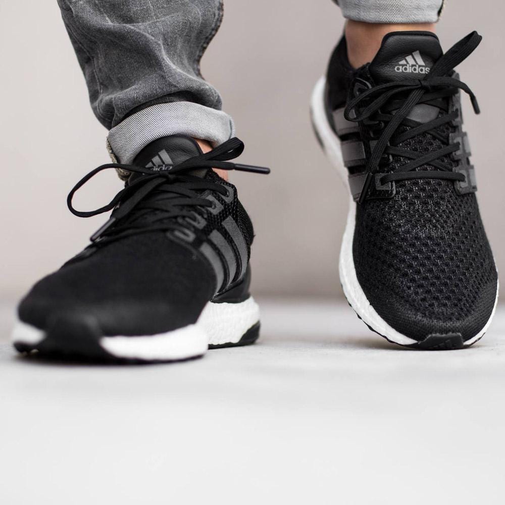 adidas Consortium Ultra Boost J&D Core Black — UK 3.5 | EU 36 | US 4 — Lifestyle View