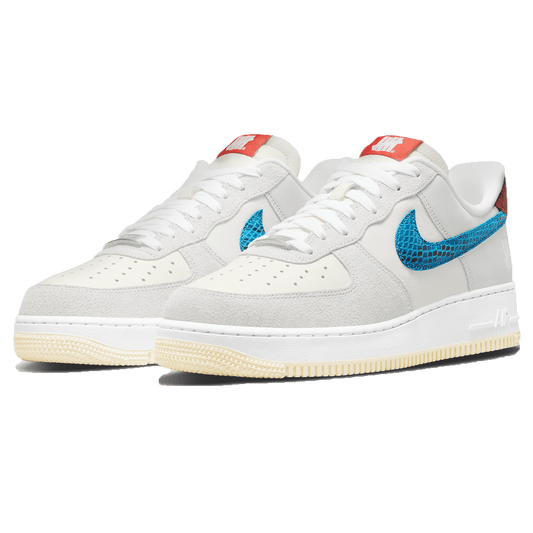 Undefeated x Nike Air Force 1 Low '5 On It' — UK 3 | EU 35.5 | US 3.5 — Side View