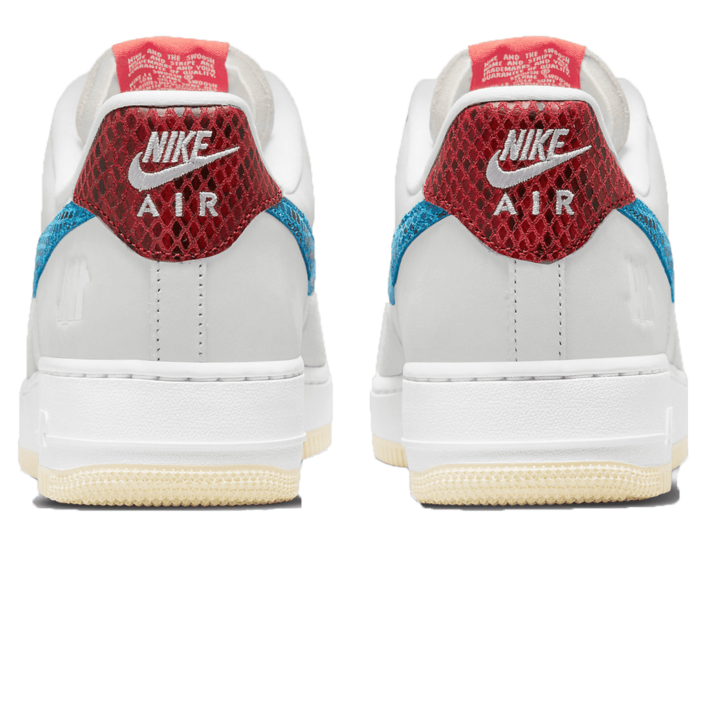 Undefeated x Nike Air Force 1 Low '5 On It' — UK 3 | EU 35.5 | US 3.5 — Back View