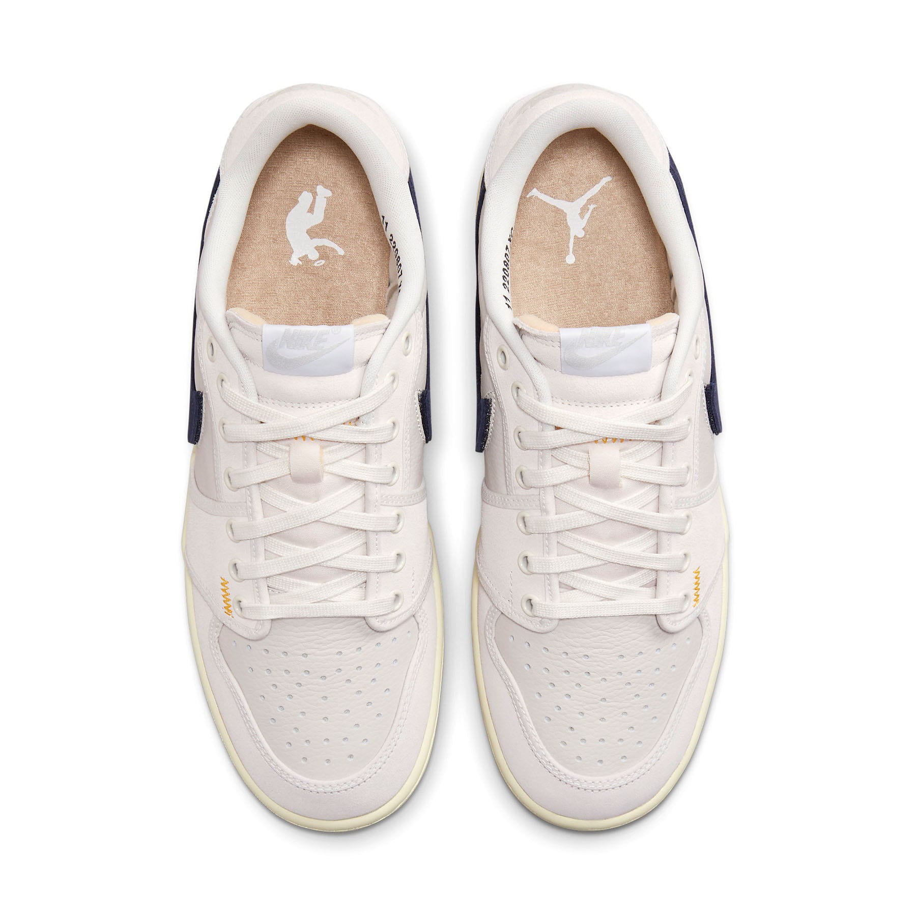 Union LA x Air Jordan 1 KO Low 'Sail Muslin' — UK 3 | EU 35.5 | US 3.5 — Back View