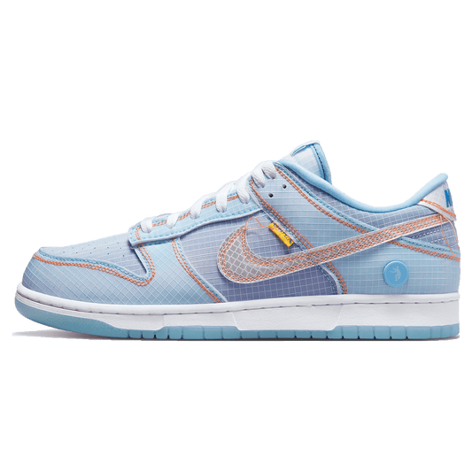 Union LA x Dunk Low 'Passport Pack - Argon' — UK 3 | EU 35.5 | US 3.5 — Front View