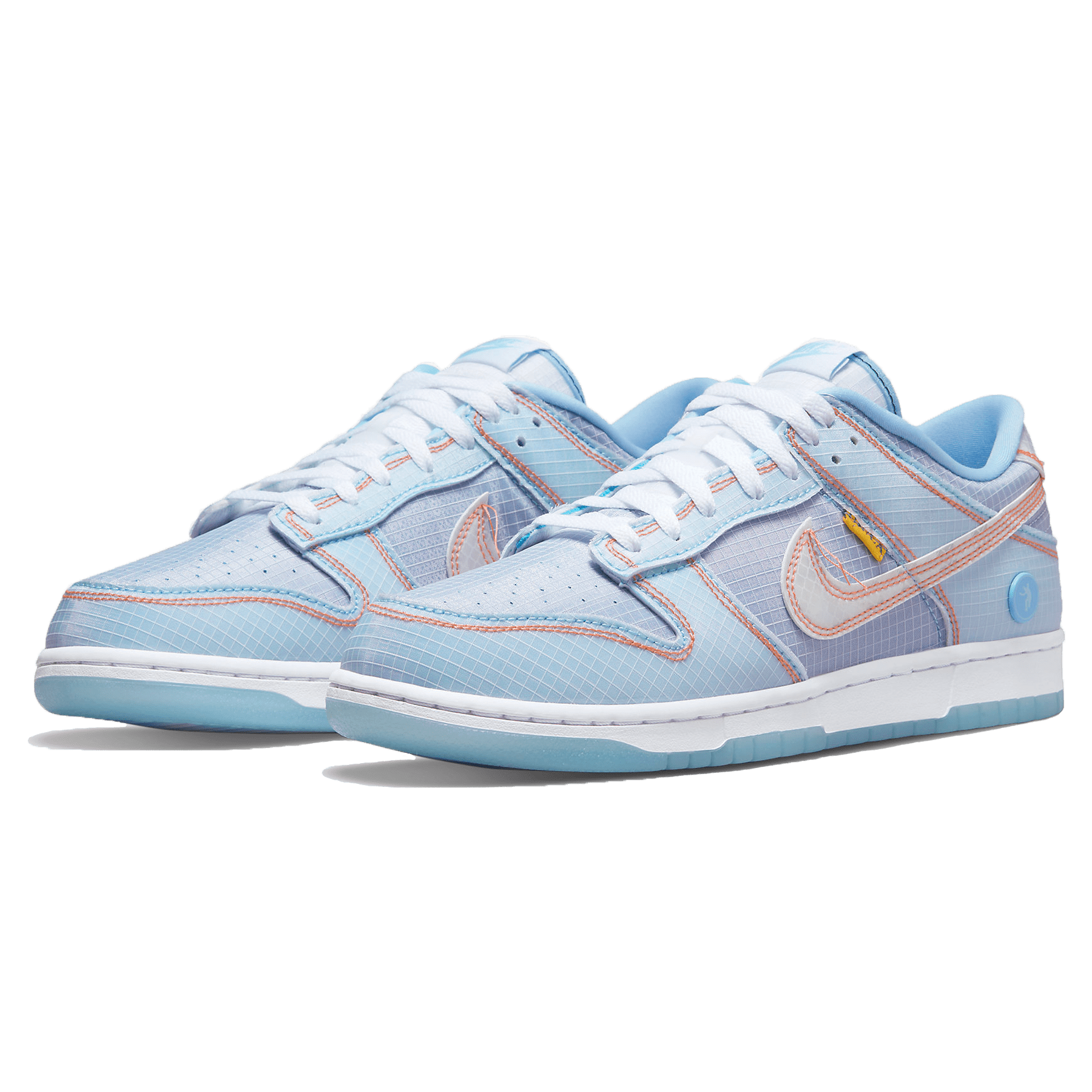 Union LA x Dunk Low 'Passport Pack - Argon' — UK 3 | EU 35.5 | US 3.5 — Side View