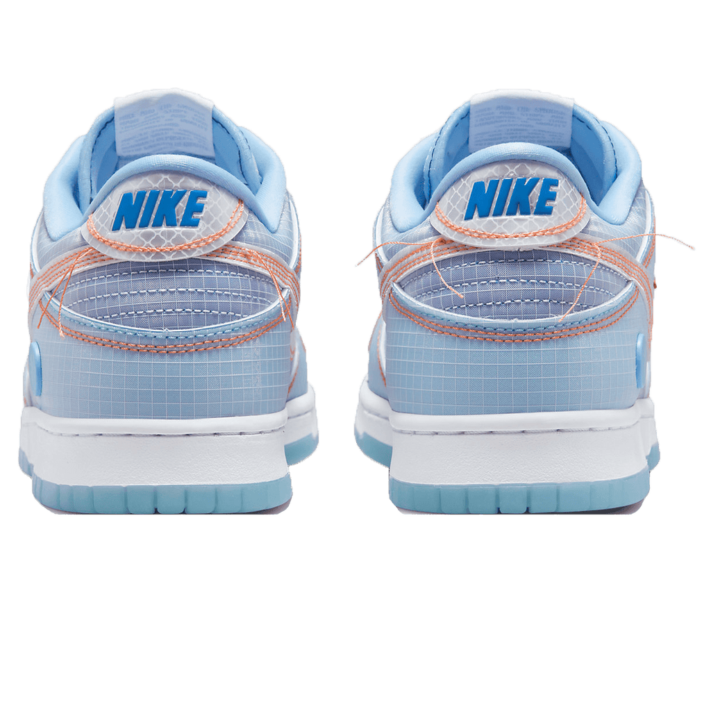 Union LA x Dunk Low 'Passport Pack - Argon' — UK 3 | EU 35.5 | US 3.5 — Back View