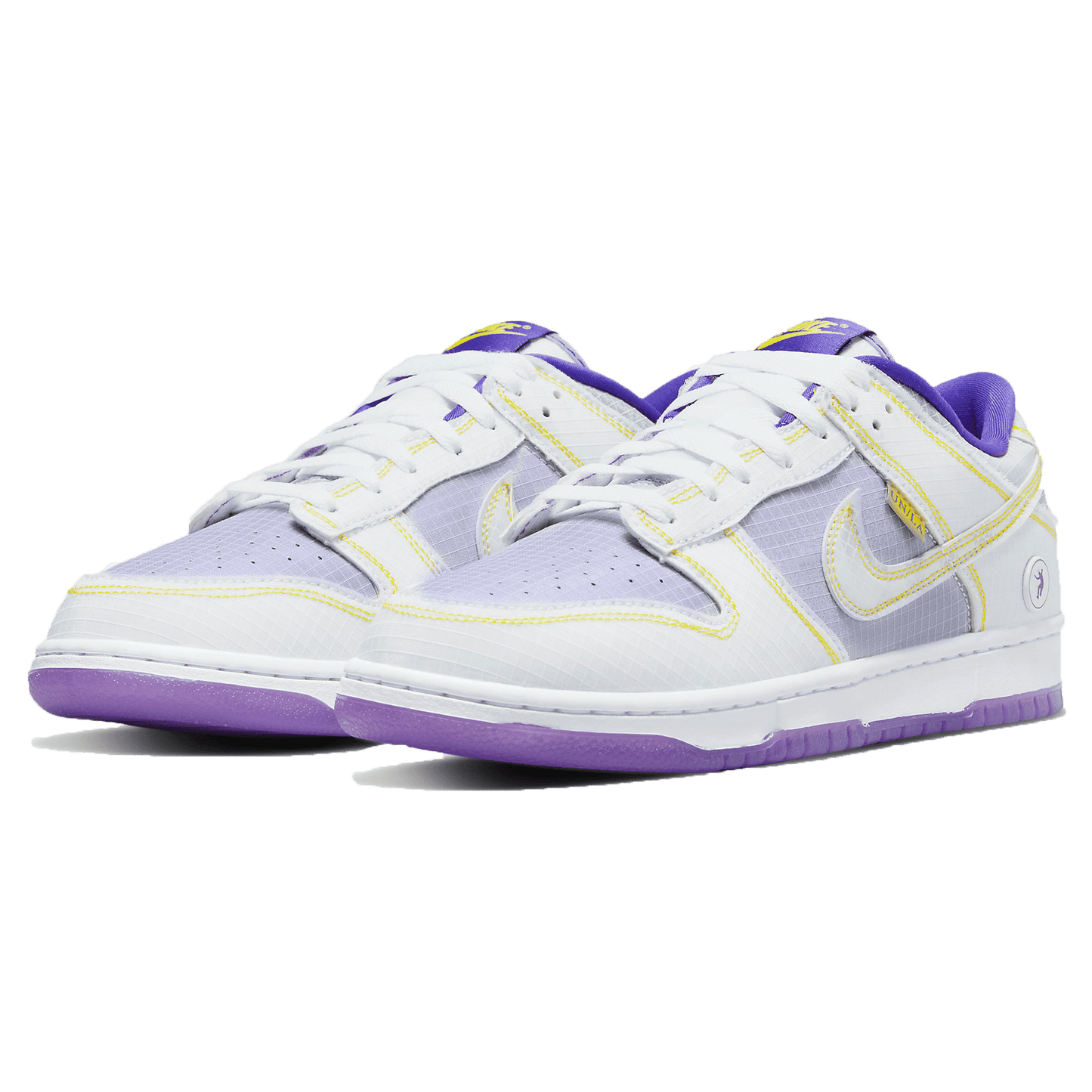 Union LA x Nike Dunk Low 'Passport Pack - Court Purple' — UK 3 | EU 35.5 | US 3.5 — Side View