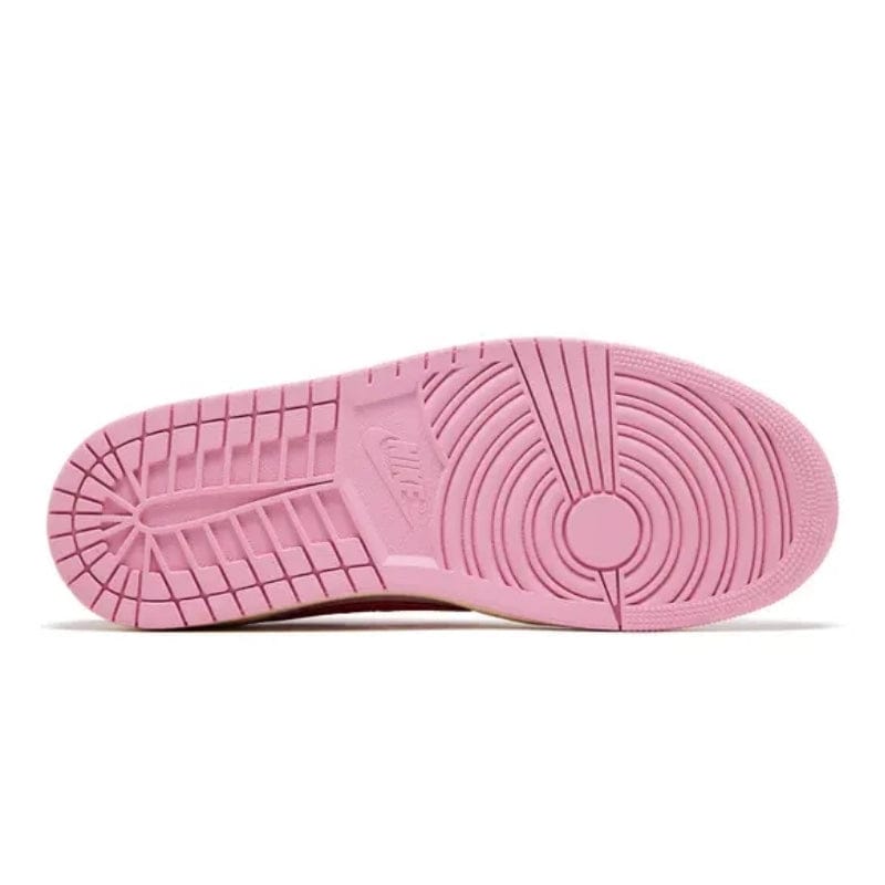 Travis Scott x Air Jordan 1 Retro Low OG 'Sail Tropical Pink' — UK 3.5 — Top View