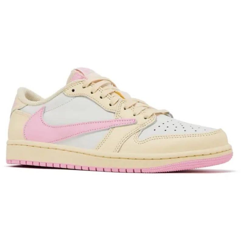 Travis Scott x Air Jordan 1 Retro Low OG 'Shy Pink' — UK 3.5 — Side View