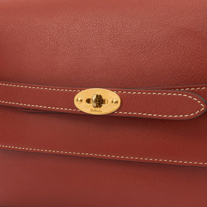 Mulberry Cross Body Belted Bayswater Satchel  in Red, Leather — Alternate View 14