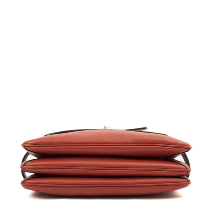 Mulberry Cross Body Belted Bayswater Satchel  in Red, Leather — Alternate View 11