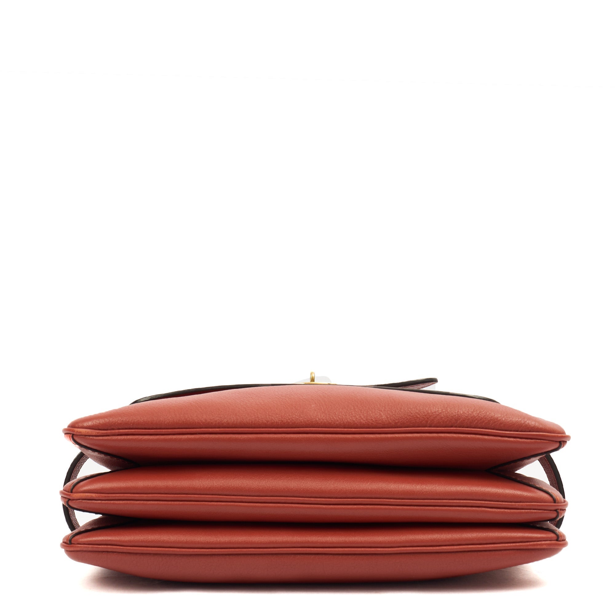 Mulberry Cross Body Belted Bayswater Satchel  in Red, Leather — Detail View