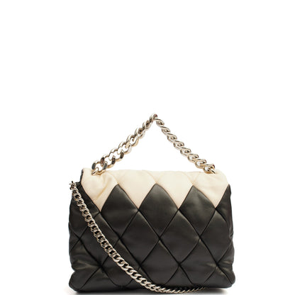 Stella McCartney Shoulder Bag Beckett Bag in Grey, Leather — Back View
