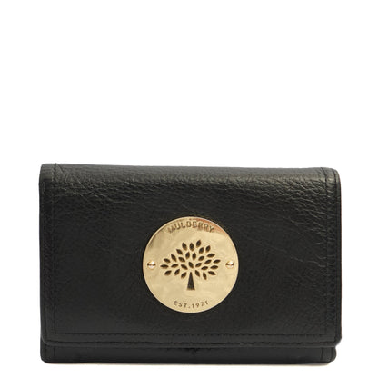 Mulberry Wallet Wallet in Black, Calfskin Leather — Alternate View 7